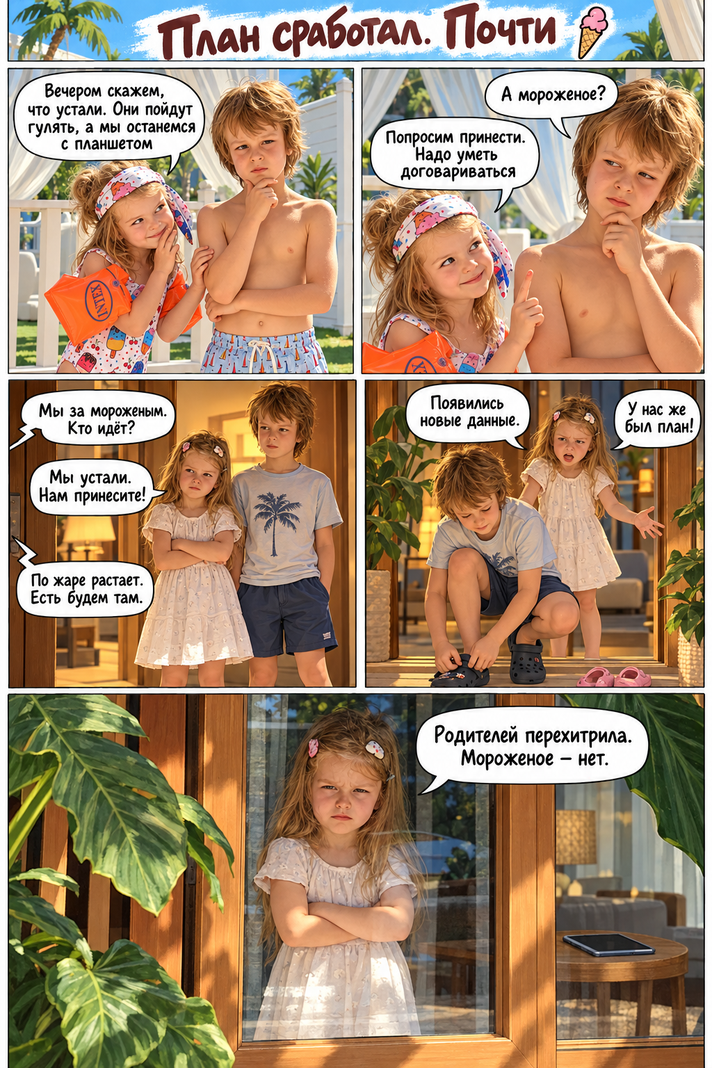 Комикс «План сработал. Почти»